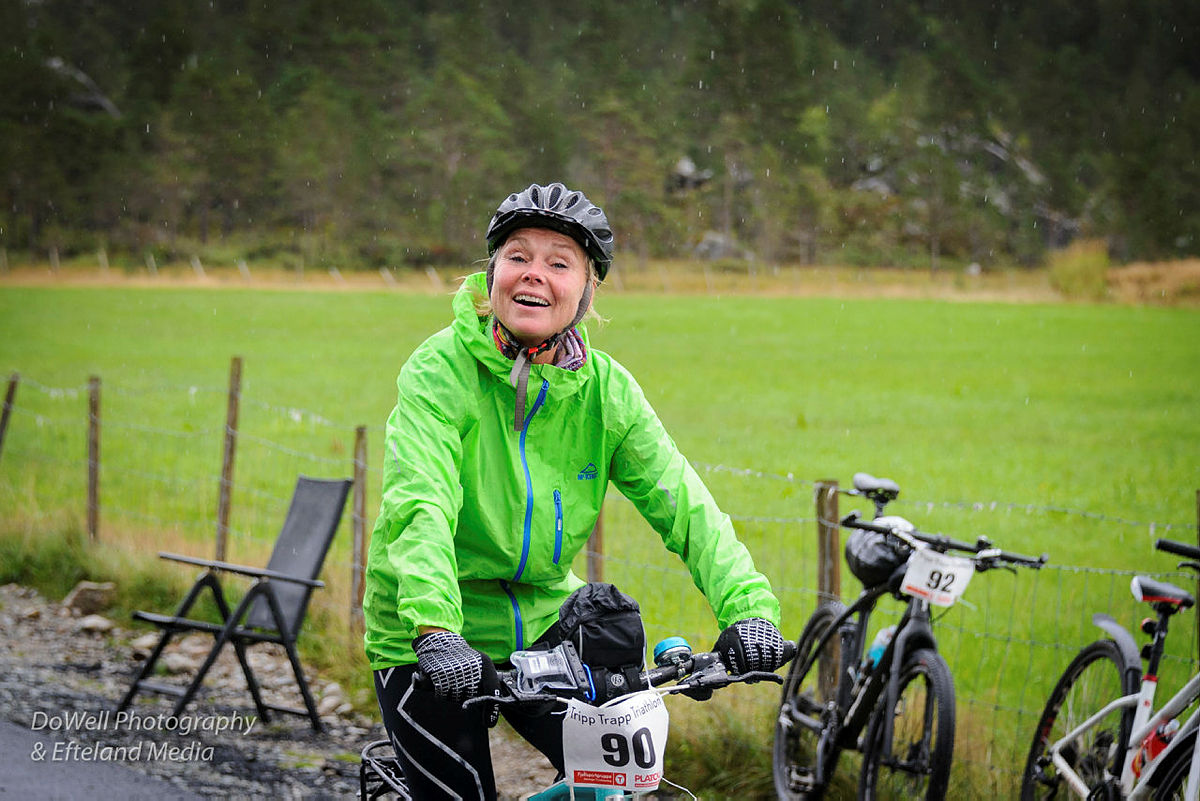 Tripp Trapp Triathlon 2018. Padling, løping og sykling. Lysefjorden.