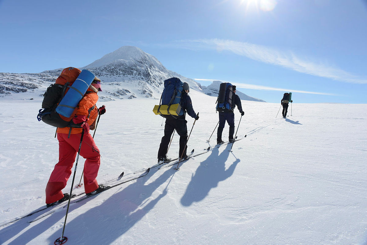 Skitur i Nord-Norge, fra Bolna til Leirskardalen og Rabothytta