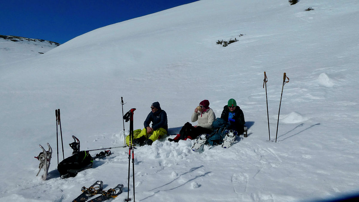 Pause i solhellingen.