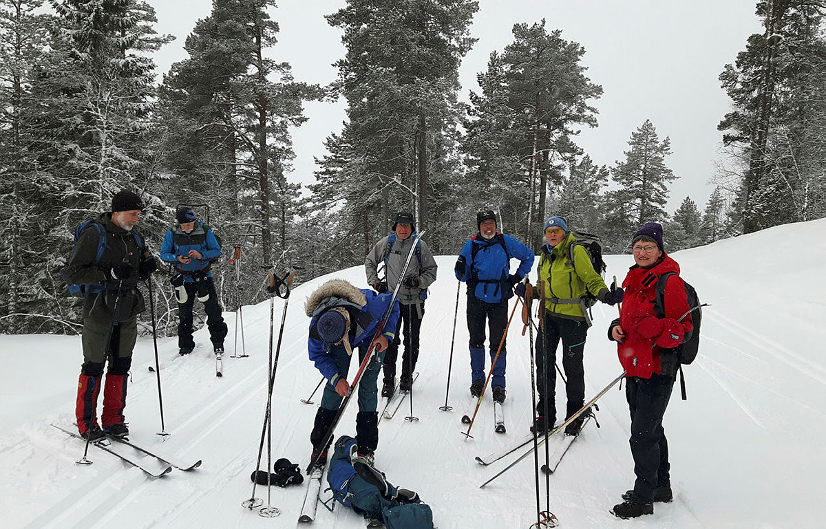 Seniortur frå Herresleitet til Otledalen, 4. mars 2020.