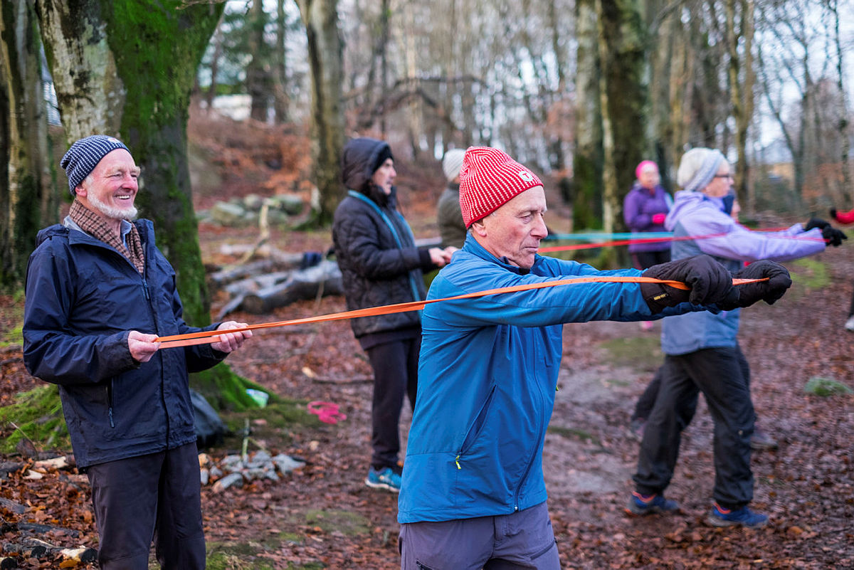 Friluftstrimmen 60+ starter opp i Bergen