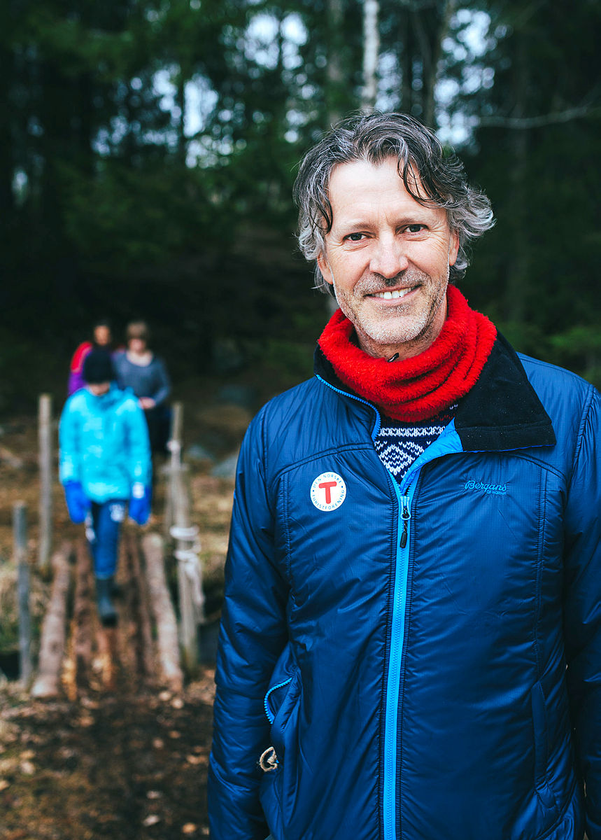 Eirik Dahl er prosjektleder, friluftsliv for utviklingshemmede.
