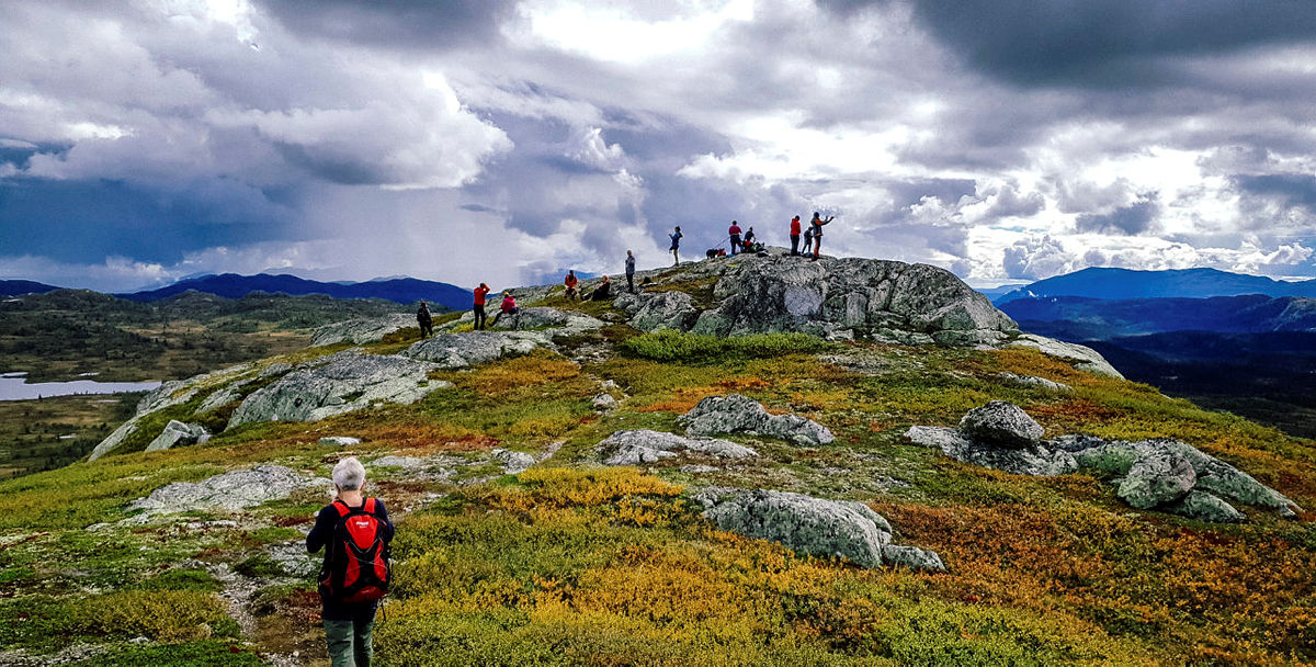 Fellestur til Lekkjenuten med Notodden Turlag september 2021.