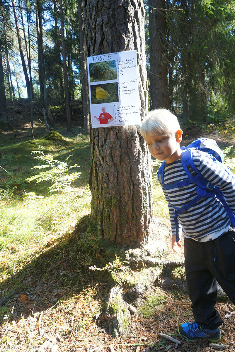 Nicolas på trolljakt.