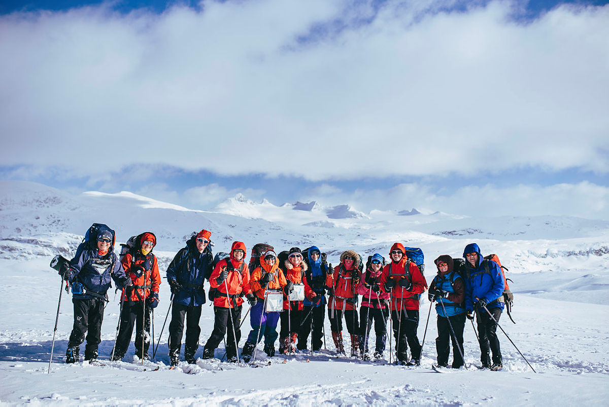 Bilder fra fellestur mellom Nørdstedalseter og Sognefjellshytta. Andre etappe av MASSIV.
