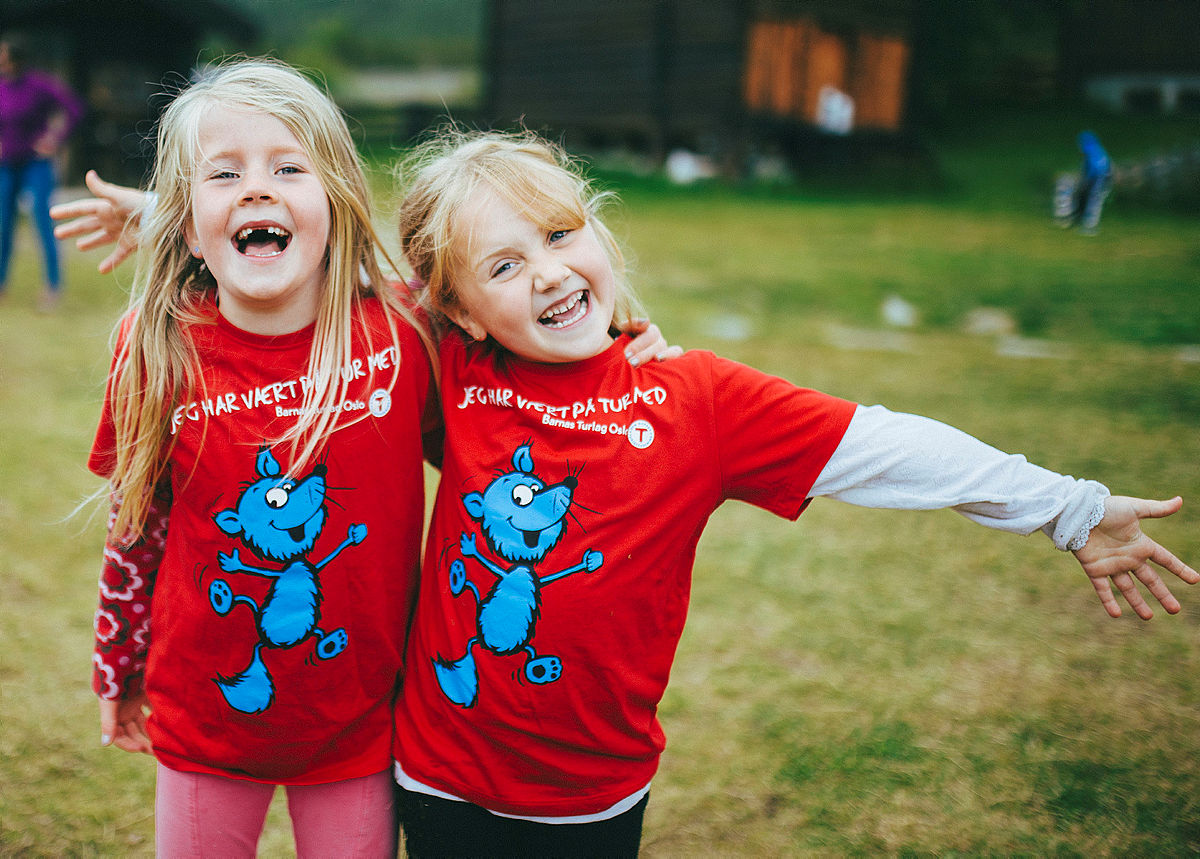 Barnas turlag med familicamp på Sota sæter i Juli 2015.