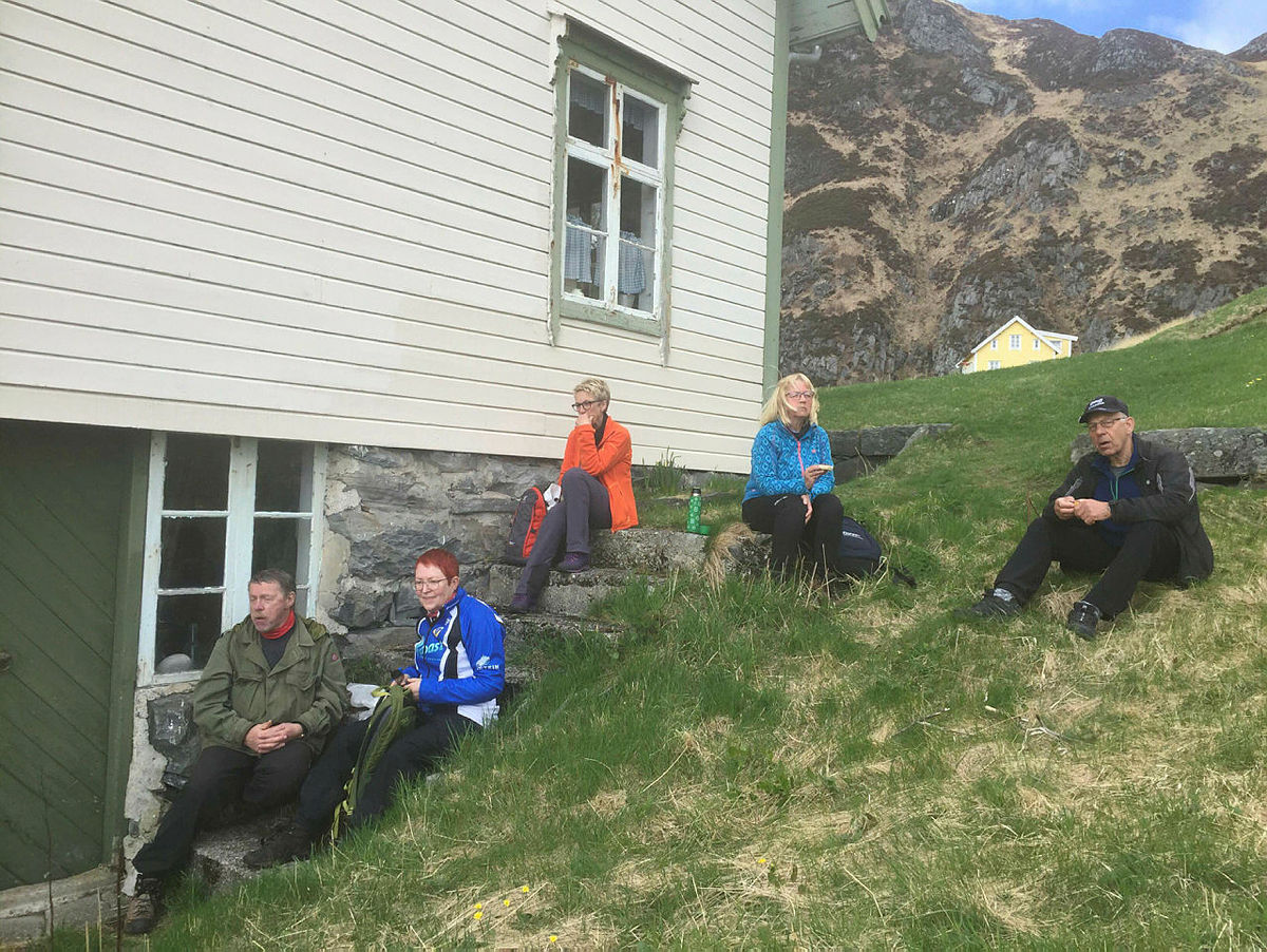Tur frå Indre Fure til Ytre Fure 29.04.18