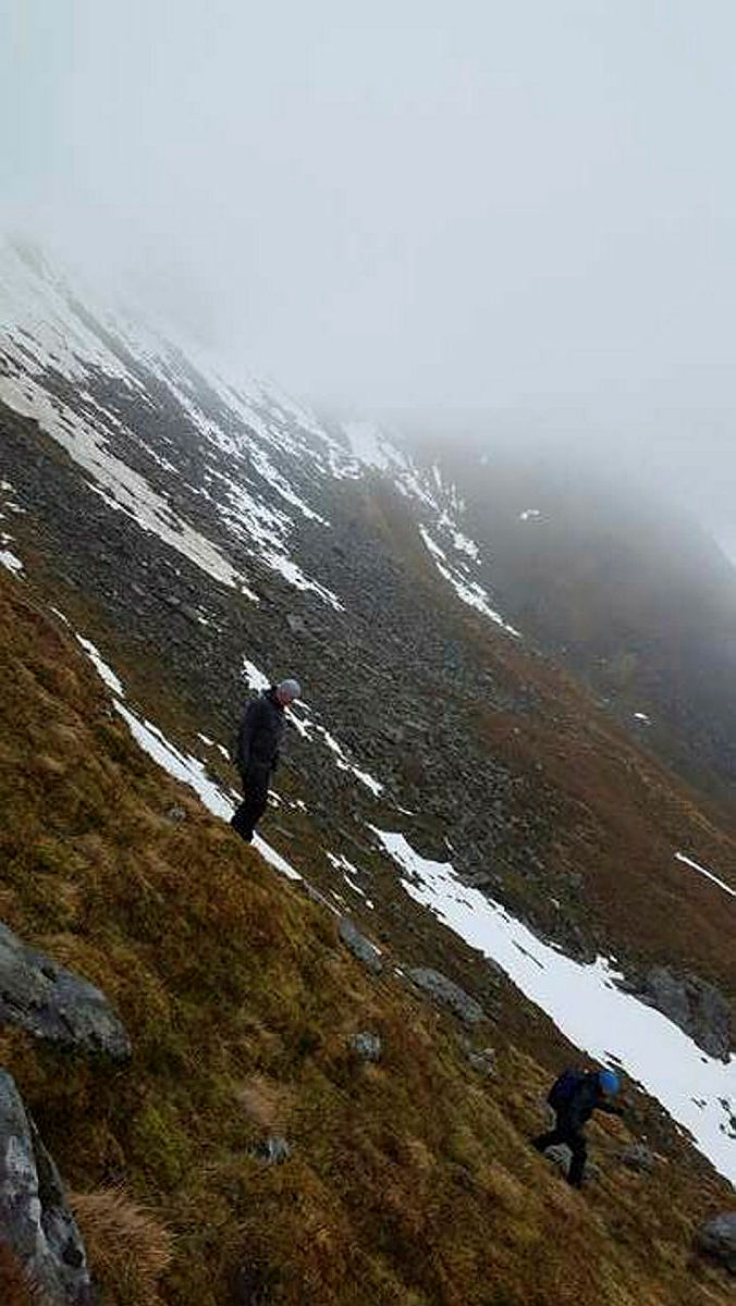 Tur til Kvamefjellet