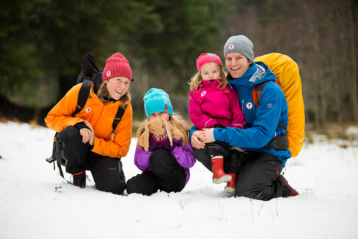 Familien Kalstø/Amundsen i Bergen har knekt koden for korleis dei skal koma seg ut mest mogeleg òg i 2017.