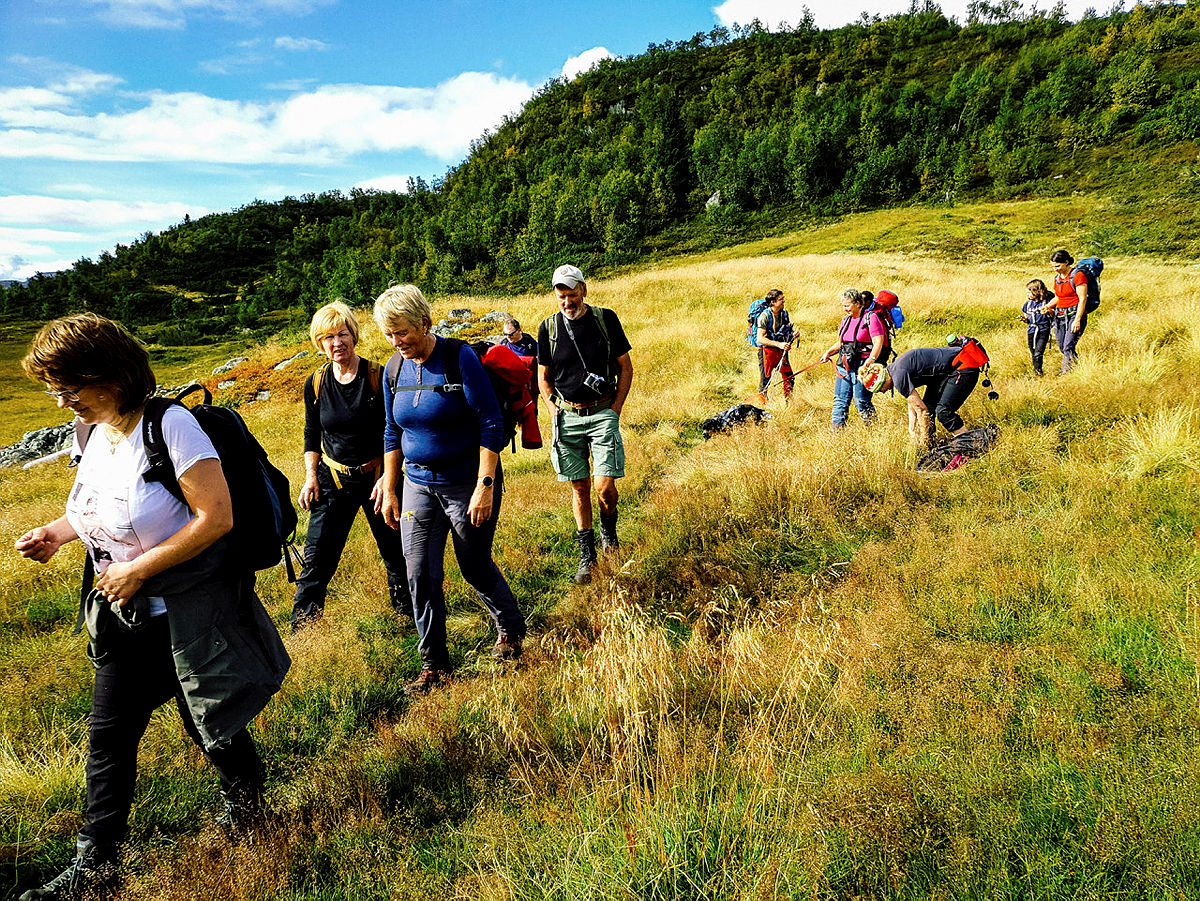 Fellestur til Lekkjenuten med Notodden Turlag september 2021.