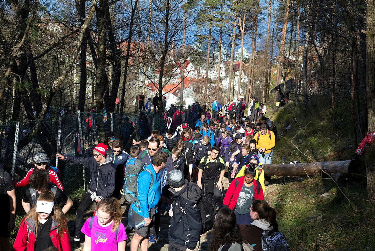 OPPTUR i Bergen 3. mai 2017.