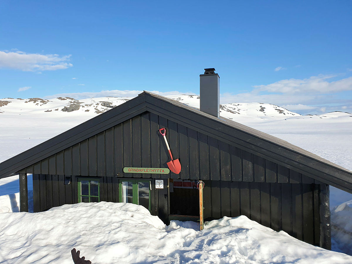 Grindaflethytta er staks klar for opning.