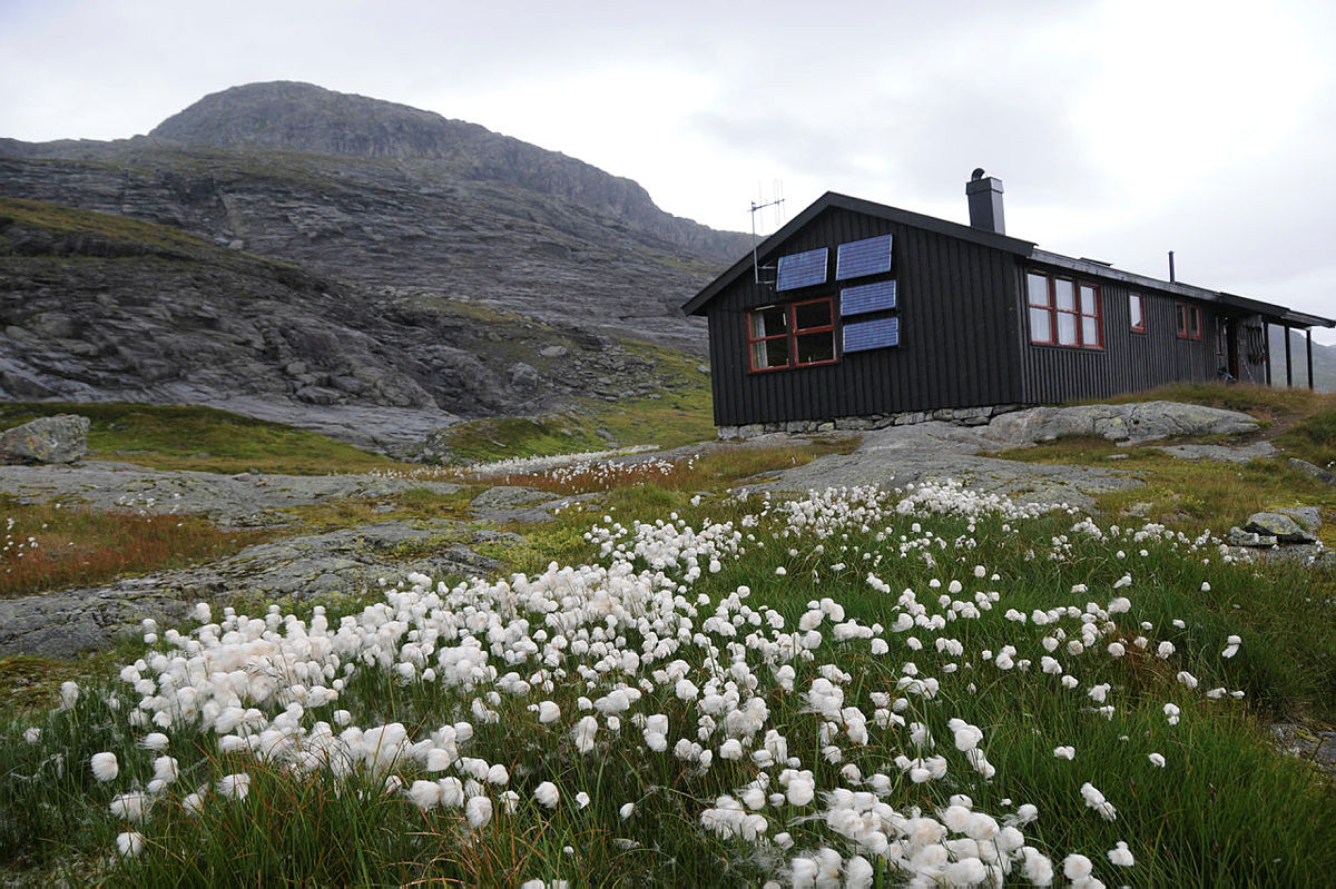 Holmavatn turisthytte. Foto: Kjell Helle-Olsen