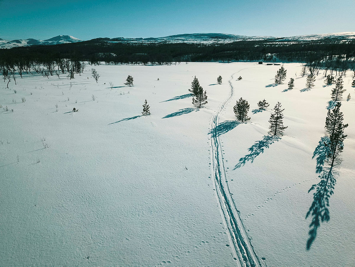 Bilder fra Femundsmarka og Svukuriset påska 2018.