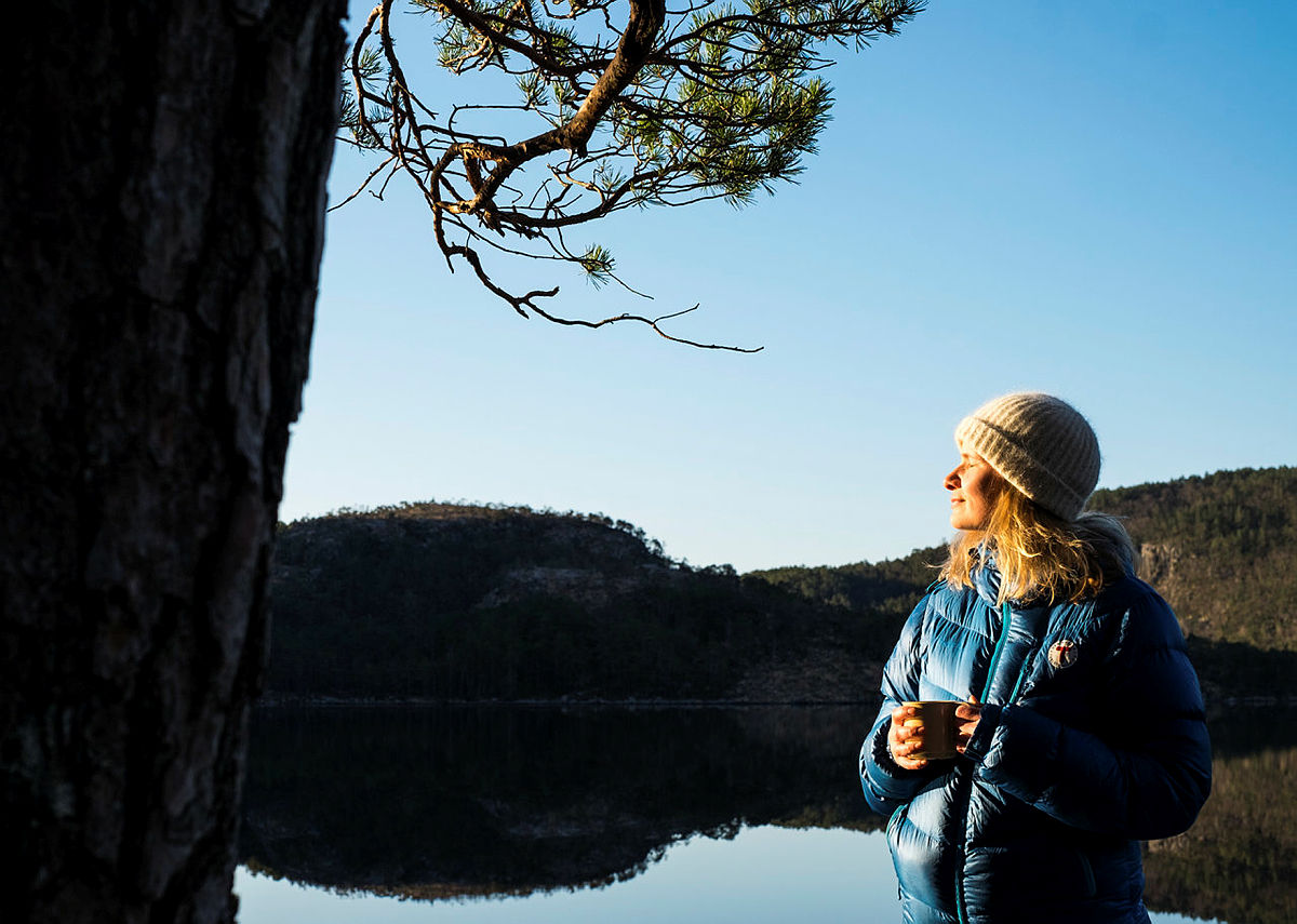 Morgenstund har gull i munn. Her fra Gåsavatnet, nærtur i Strand kommune.