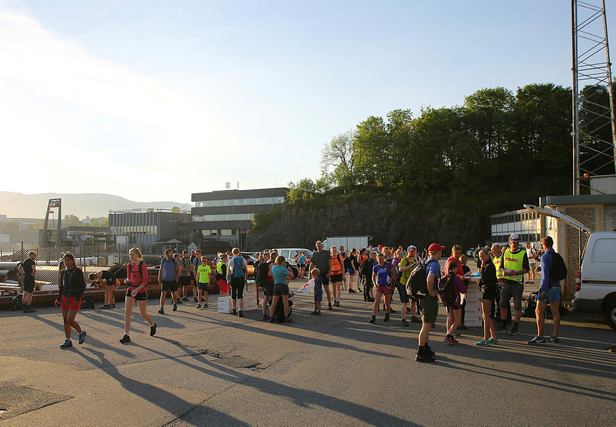 7-fjellsturen 2018, start Gravdal.