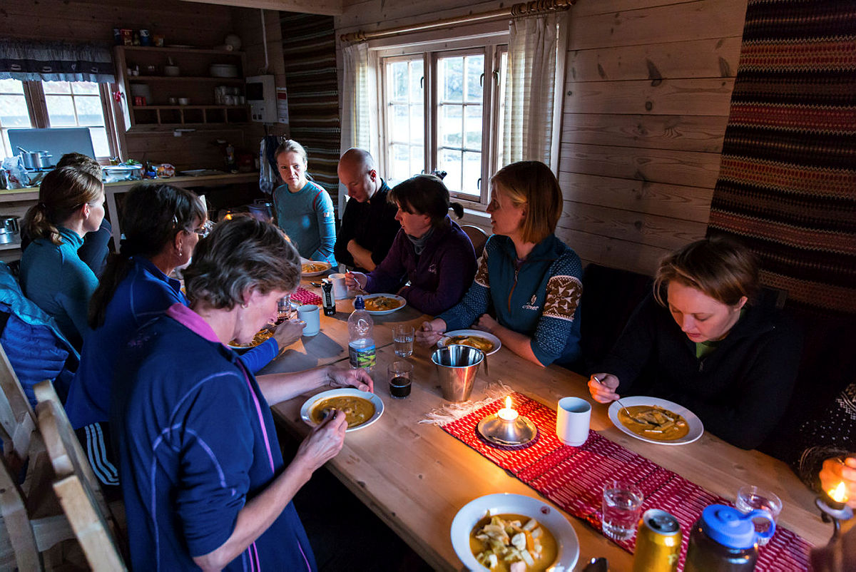 Gourmettur på Vardadalsbu.
