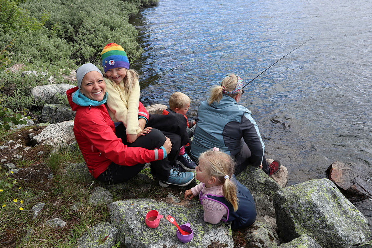 Fisketur på Haukeli.
