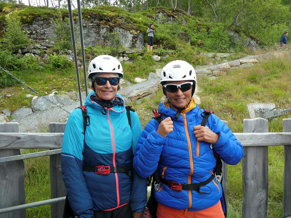Tur Uppsete - Vatnahalsen, med zipline til Kårdal, august 2021
