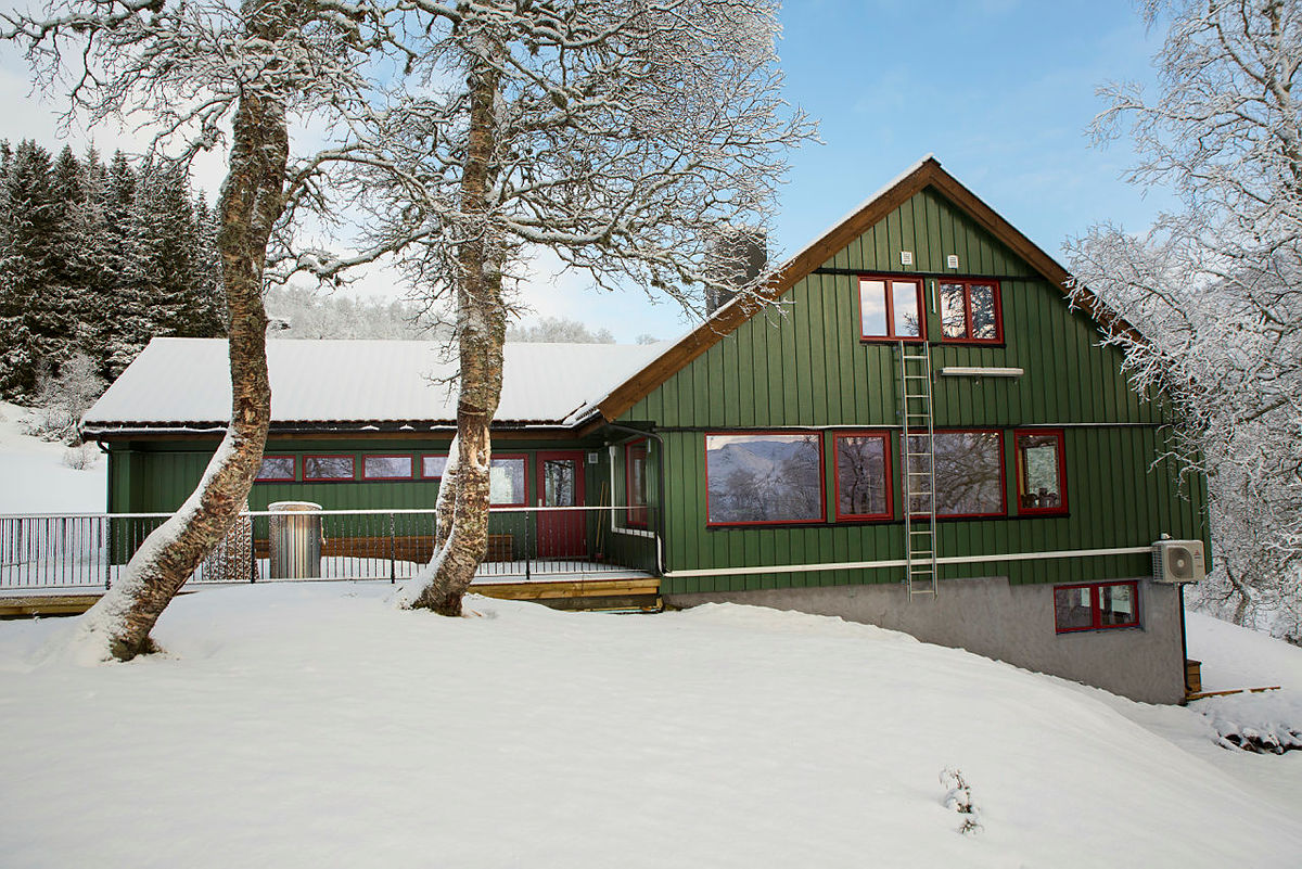 Alexander Grieghytten i Bergsdalen, januar 2020.