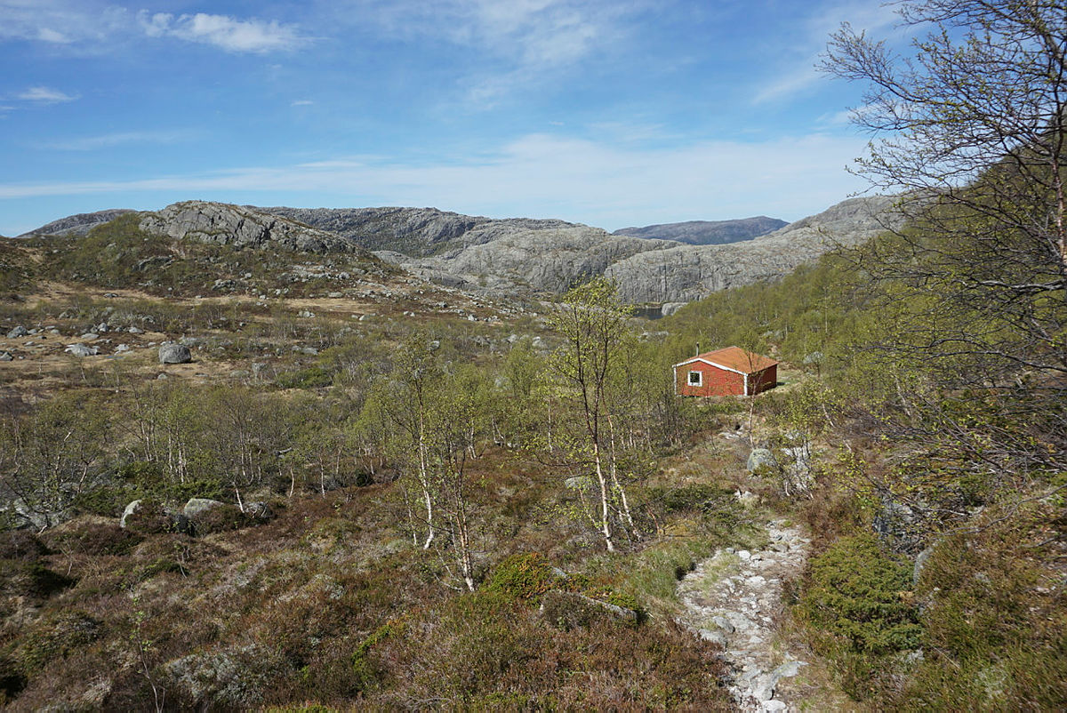 Skåpet, gamlehytta