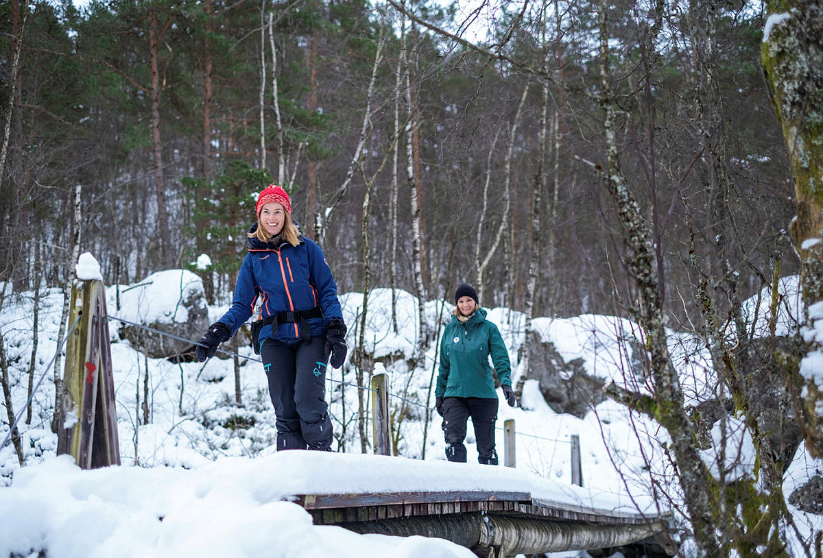 EN TUR GJØR GODT: Du kan fortsatt gå trygt på tur med STF og nyte gleden av å være ute i frisk norsk natur.