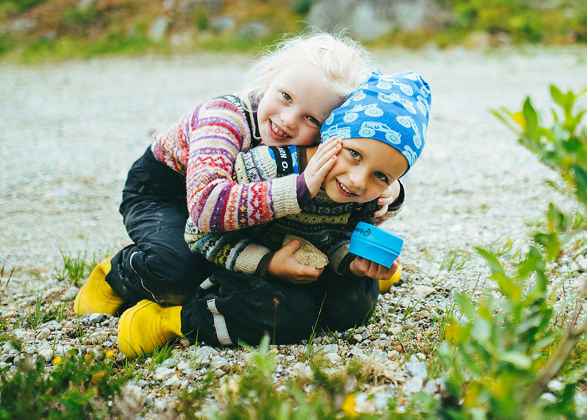 Barnas turlag med familicamp på Sota sæter i Juli 2015.