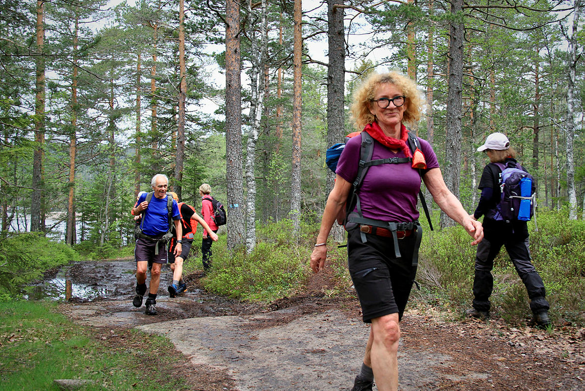 Topp7Turen 2017. Drikkestasjonen ved Vrangen.