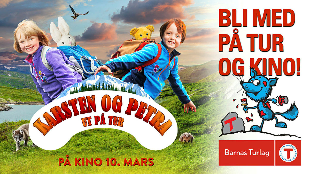 Bilete til bruk i promotering av tur før kino.