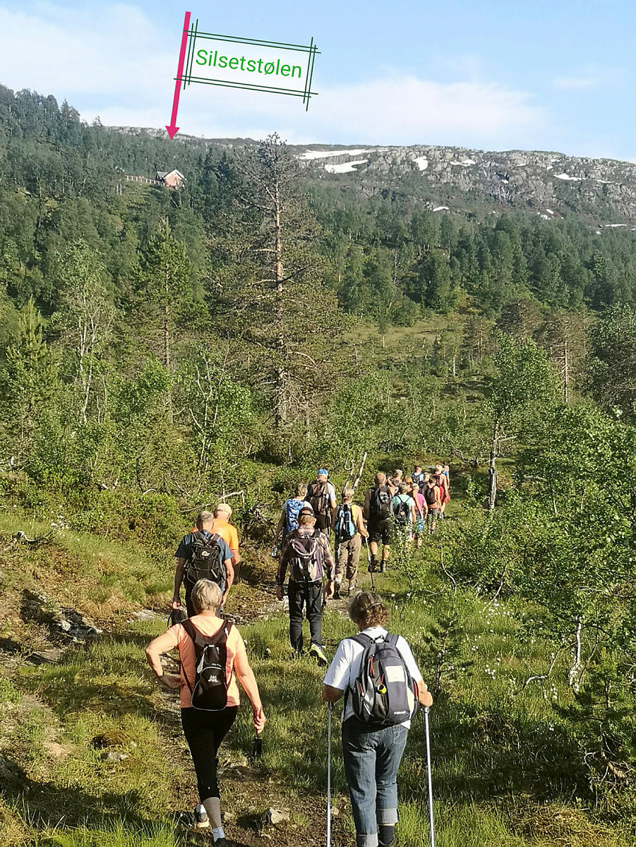 Kveldstur frå Skjerveggen