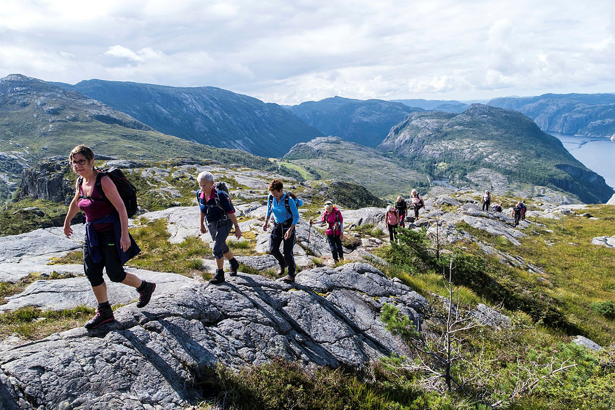Tur til Sollifjellet med 60+