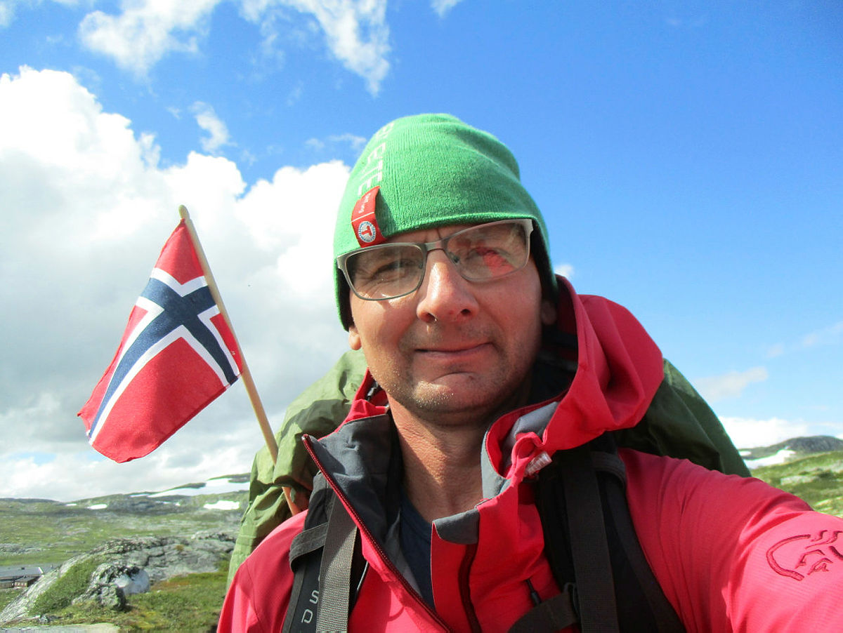 Ruben Smith på Rubenstur over Hardangervidda 2017