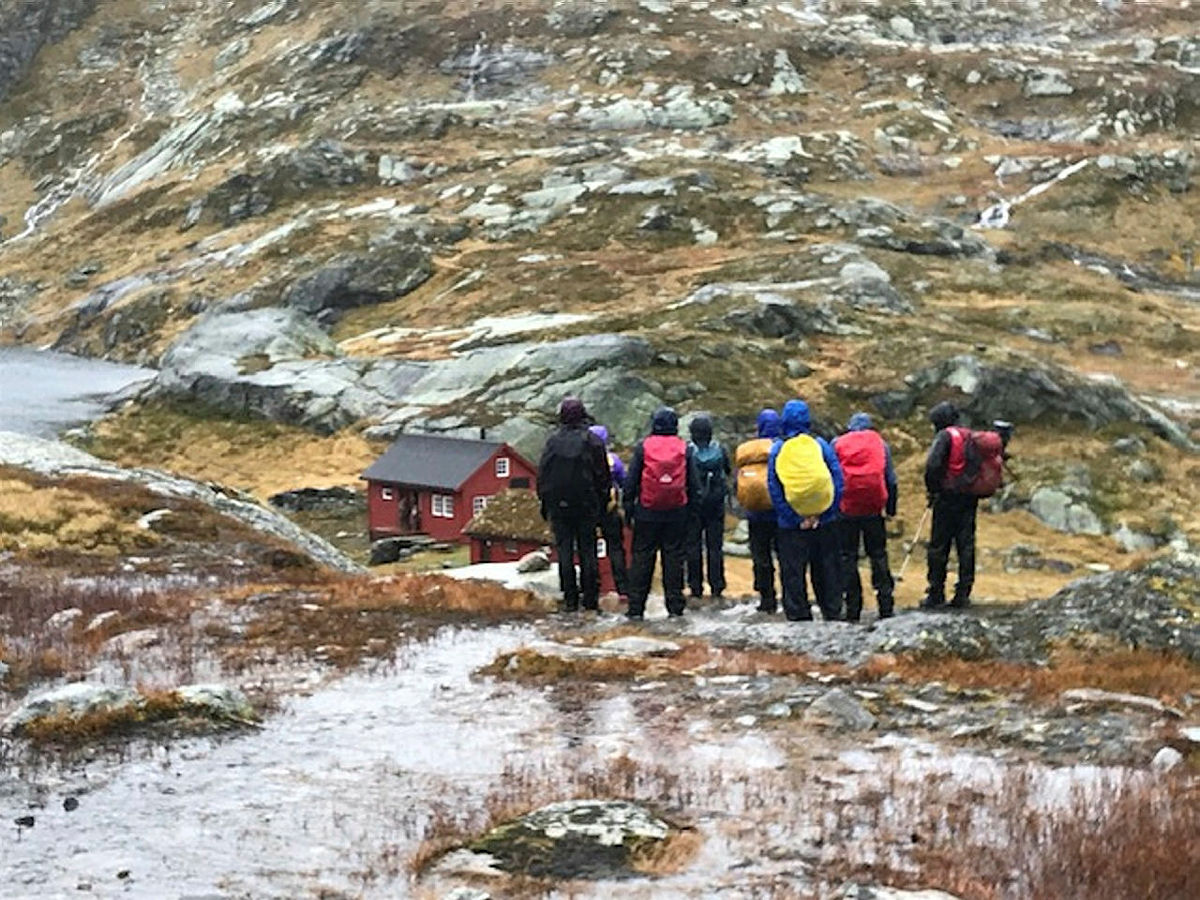 Opning av hytta på Tvinnestølen, 2.-3. oktober 2021