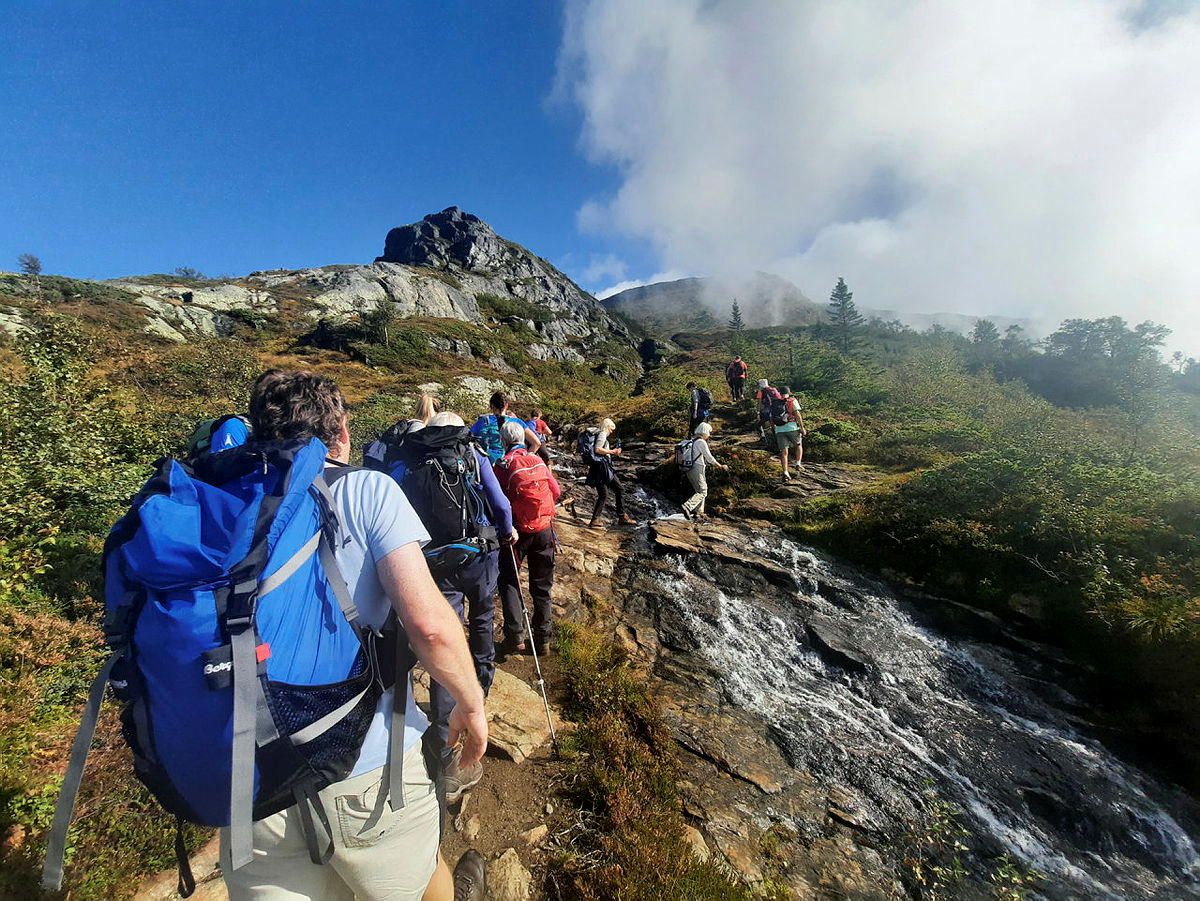 Oksen med DNT Fjellsport Voss, 1. september 2020