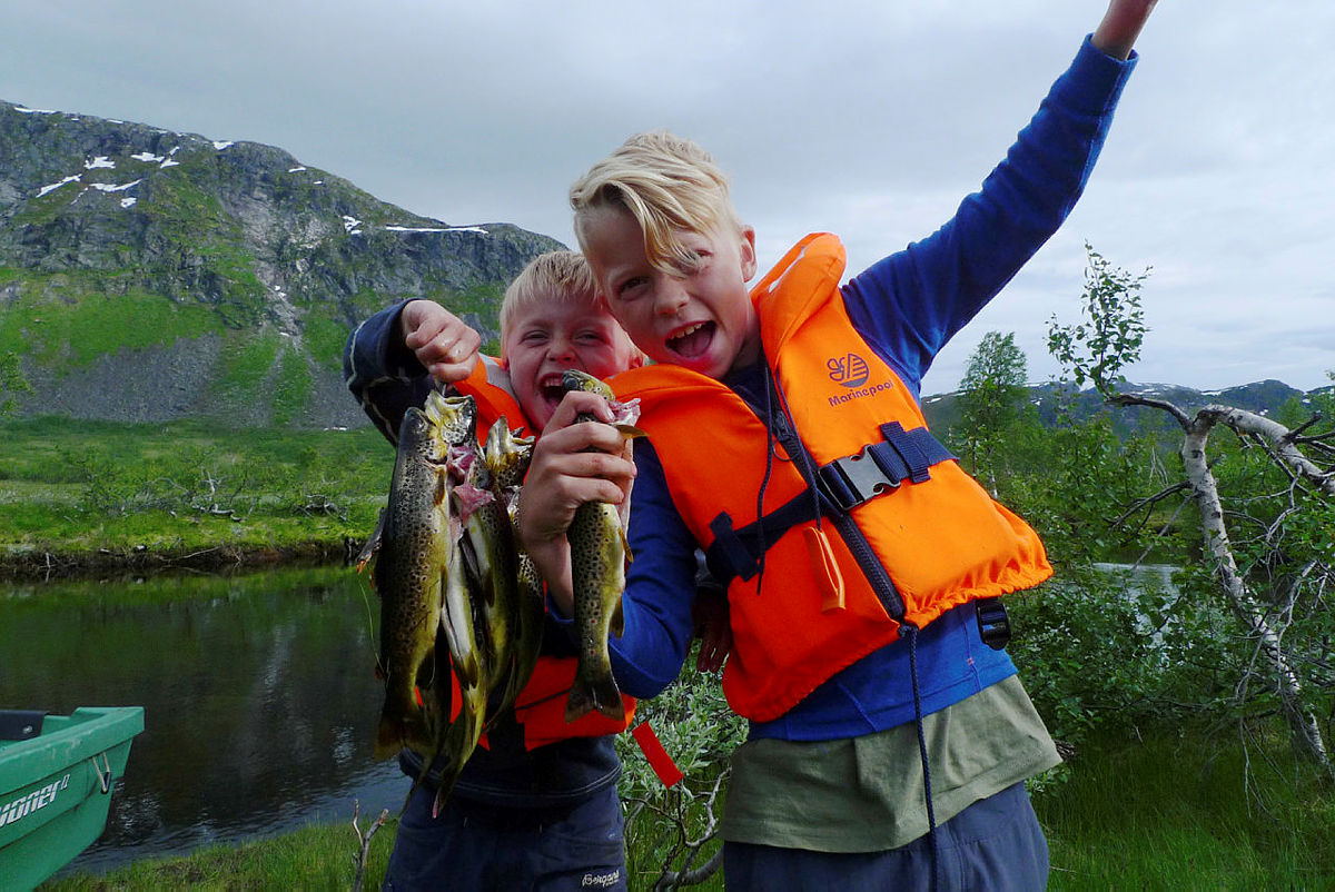 Fisketur på Solrenningen, juni 2017.