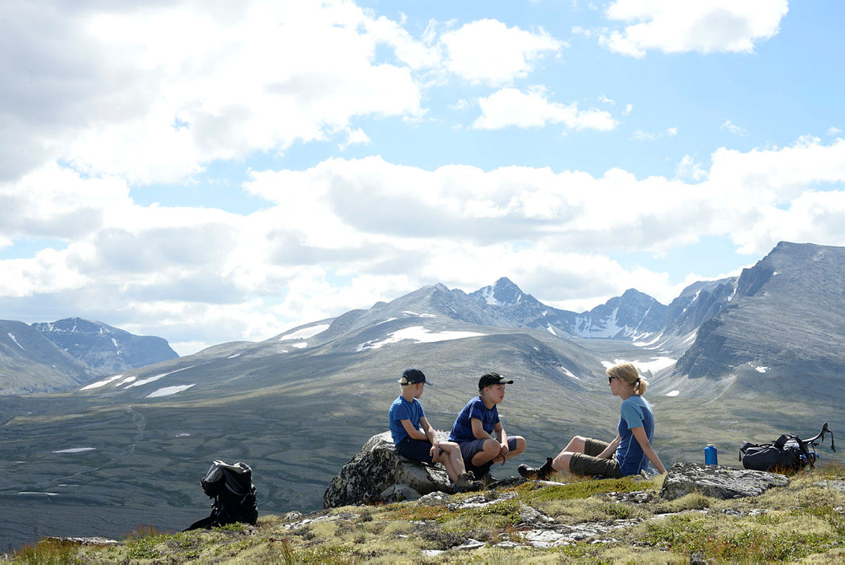 ....på fjelltur? Uansett - friluftsliv gir mye glede!