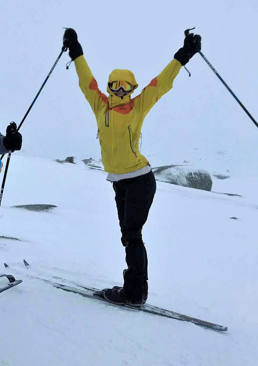 DNT ung på skitur
